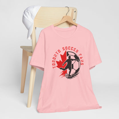 Toronto Soccer Canada Maple Leaf Football Tee | Toronto FC Fan Shirt