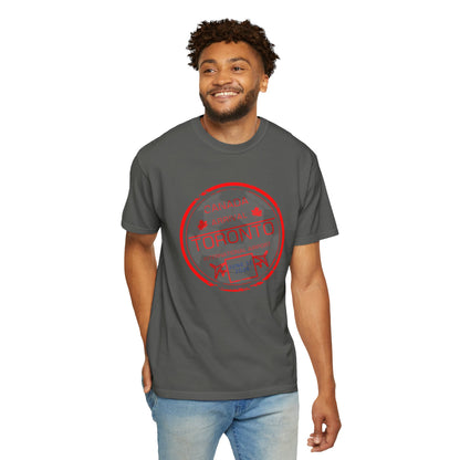 Toronto Soccer Arrival Passport Stamp T-Shirt — July 11, 2026