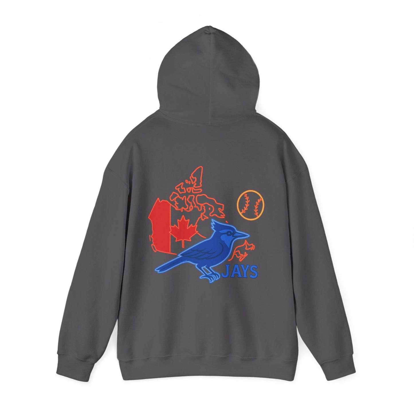 Toronto Blue Jays Baseball Hoodie — Go Jays Fan Sweatshirt, Canadian Baseball Gift