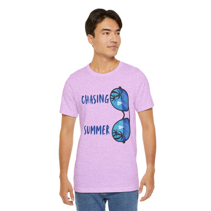 Chasing Summer Sunglasses Tee — Beach Vacation T-Shirt