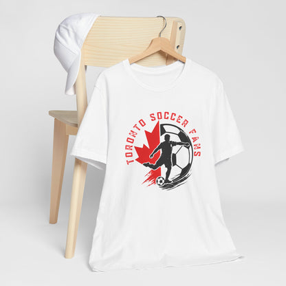 Toronto Soccer Canada Maple Leaf Football Tee | Toronto FC Fan Shirt