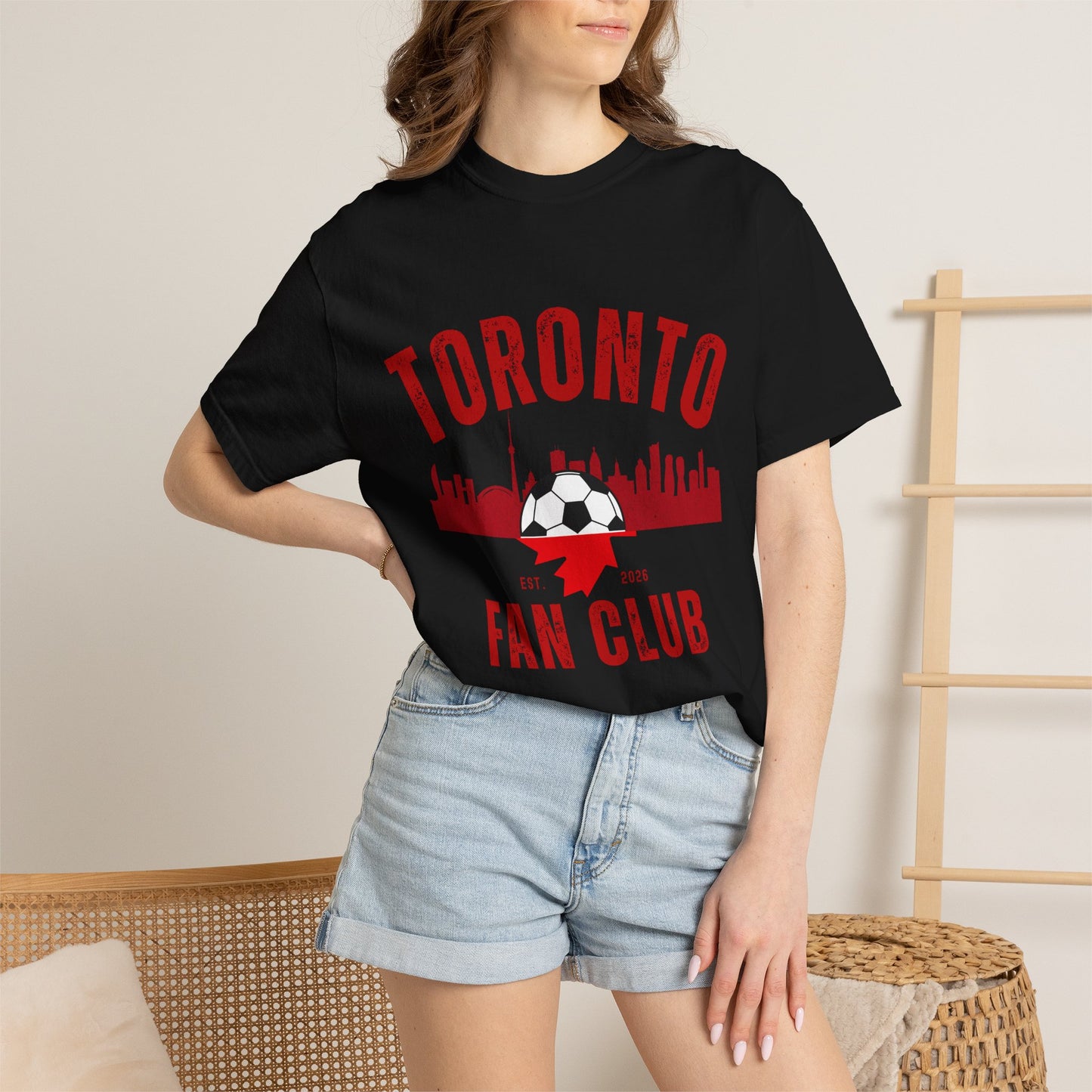 Toronto Soccer Fan T-Shirt — Retro Local Supporter Tee