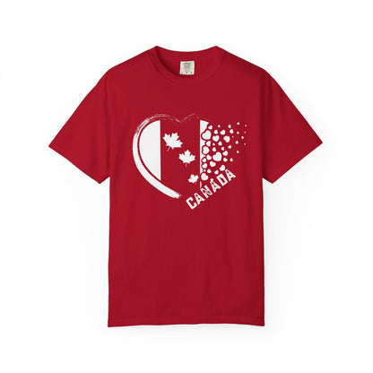 Canada Day Maple Leaf T-shirt — Patriotic July 1st Celebration Tee