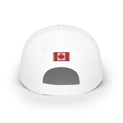 Canada Soccer Dad Cap — Toronto Maple Leaf Soccer Ball Embroidered Hat