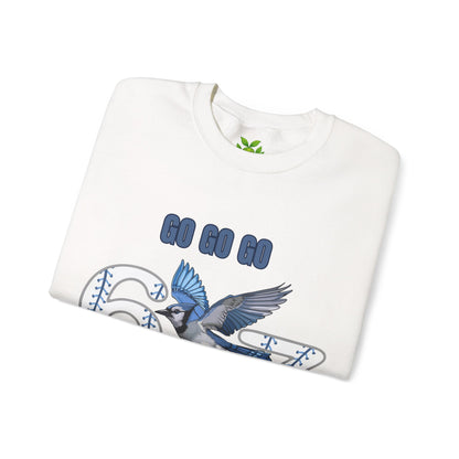 Go Jays Go! Baseball Fan Crewneck Sweatshirt