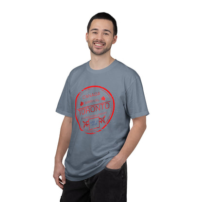 Toronto Soccer Arrival Passport Stamp T-Shirt — July 11, 2026