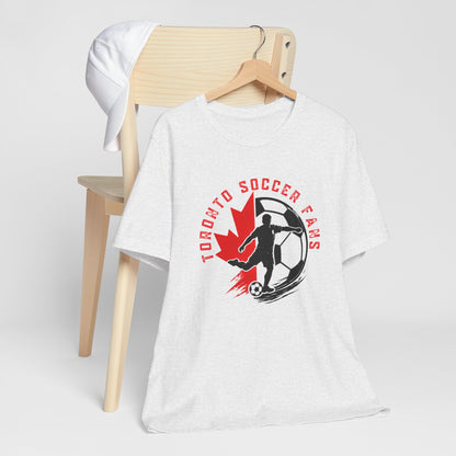 Toronto Soccer Canada Maple Leaf Football Tee | Toronto FC Fan Shirt