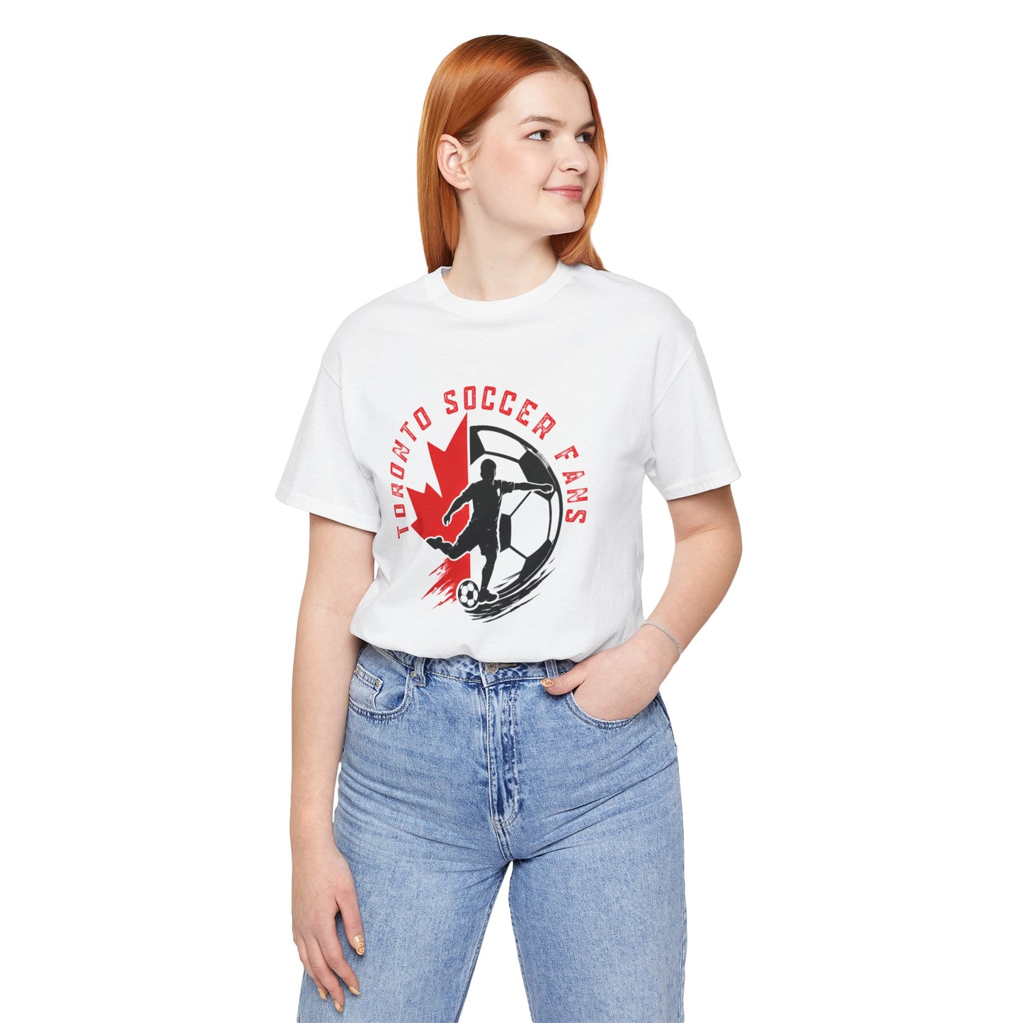 Toronto Soccer Canada Maple Leaf Football Tee | Toronto FC Fan Shirt
