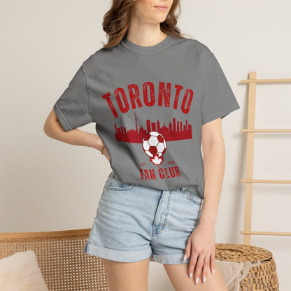 Toronto Soccer Fan Club Retro Skyline T-Shirt — 2026 Comfort Colors Tee
