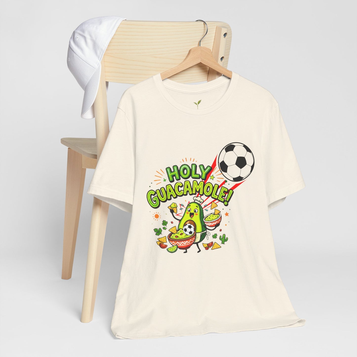 Holy Guacamole Soccer T-Shirt — Funny Avocado Football Fan Tee