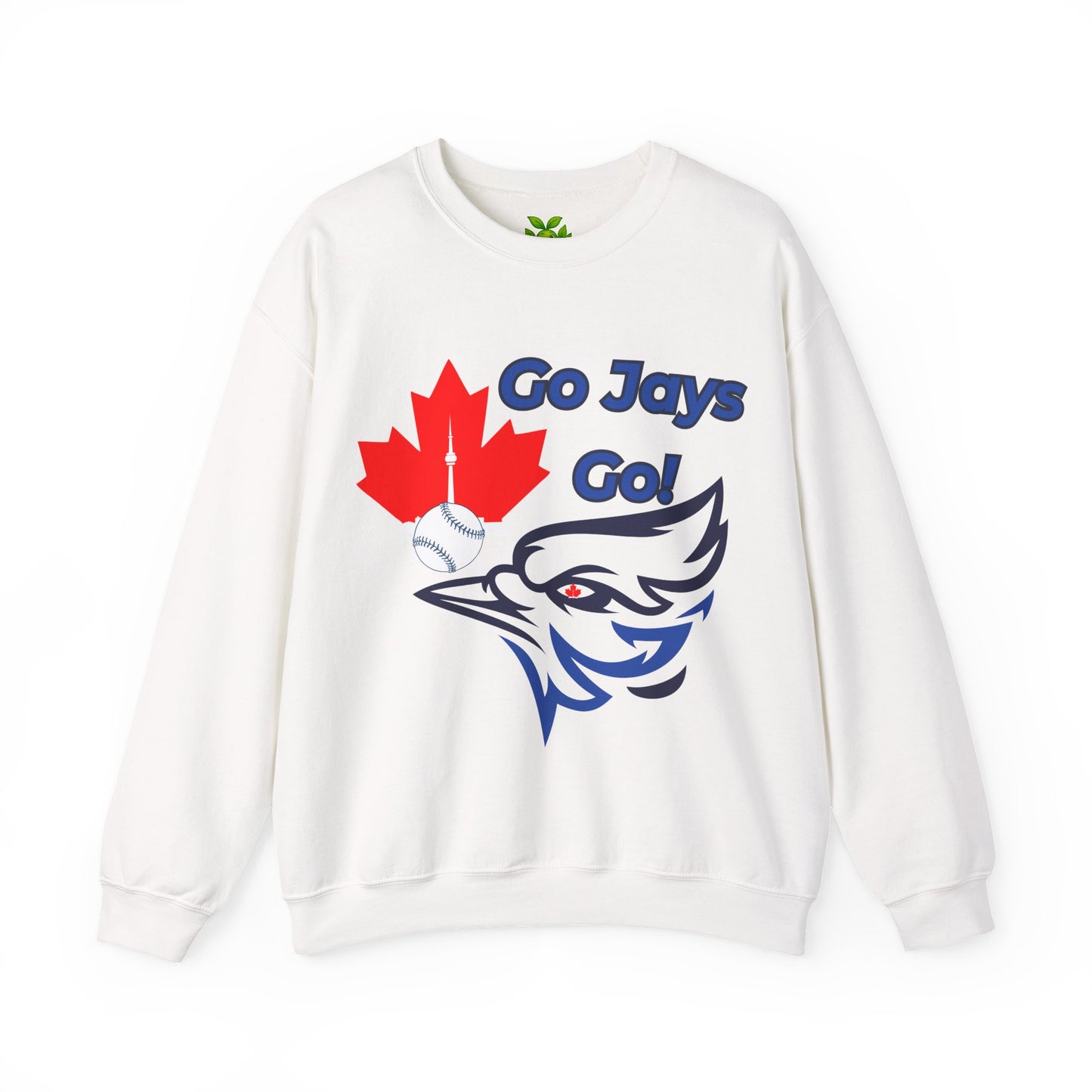 Go Jays Go Canada Crewneck Sweatshirt — Cozy Canadian Winter Gift