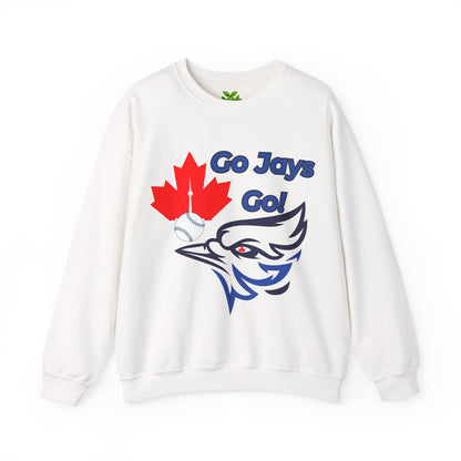 Go Jays Go Canada Crewneck Sweatshirt — Cozy Canadian Winter Gift