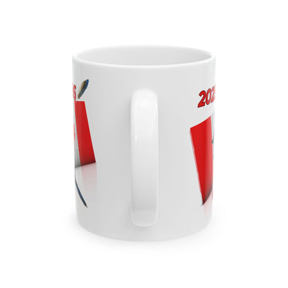 Ceramic Mug - Canadian B Jays Nature Lover Gift 11oz or 15oz Wildlife Decor Coffee Cup Canada Day Birdwatching