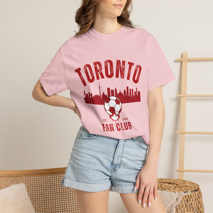 Toronto Soccer Fan Club Retro Skyline T-Shirt — 2026 Comfort Colors Tee