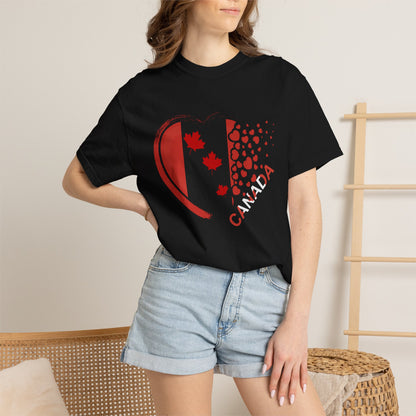 Canada Day Maple Leaf T-shirt — Patriotic July 1st Celebration Tee