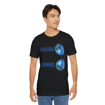 Chasing Summer Sunglasses Tee — Beach Vacation T-Shirt