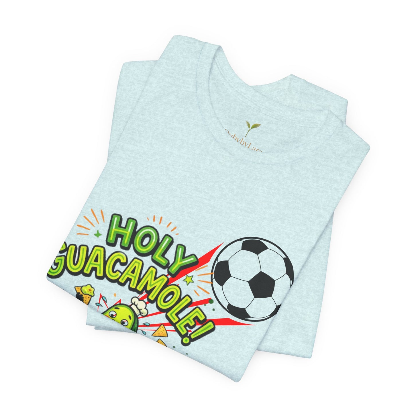 Holy Guacamole Soccer T-Shirt — Funny Avocado Football Fan Tee