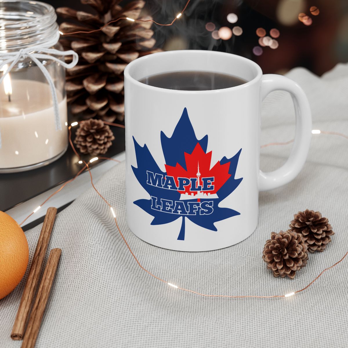 Toronto Maple Leaf Soccer Mug — Ceramic Coffee Cup for Toronto Soccer Fans (11oz/15oz/20oz)