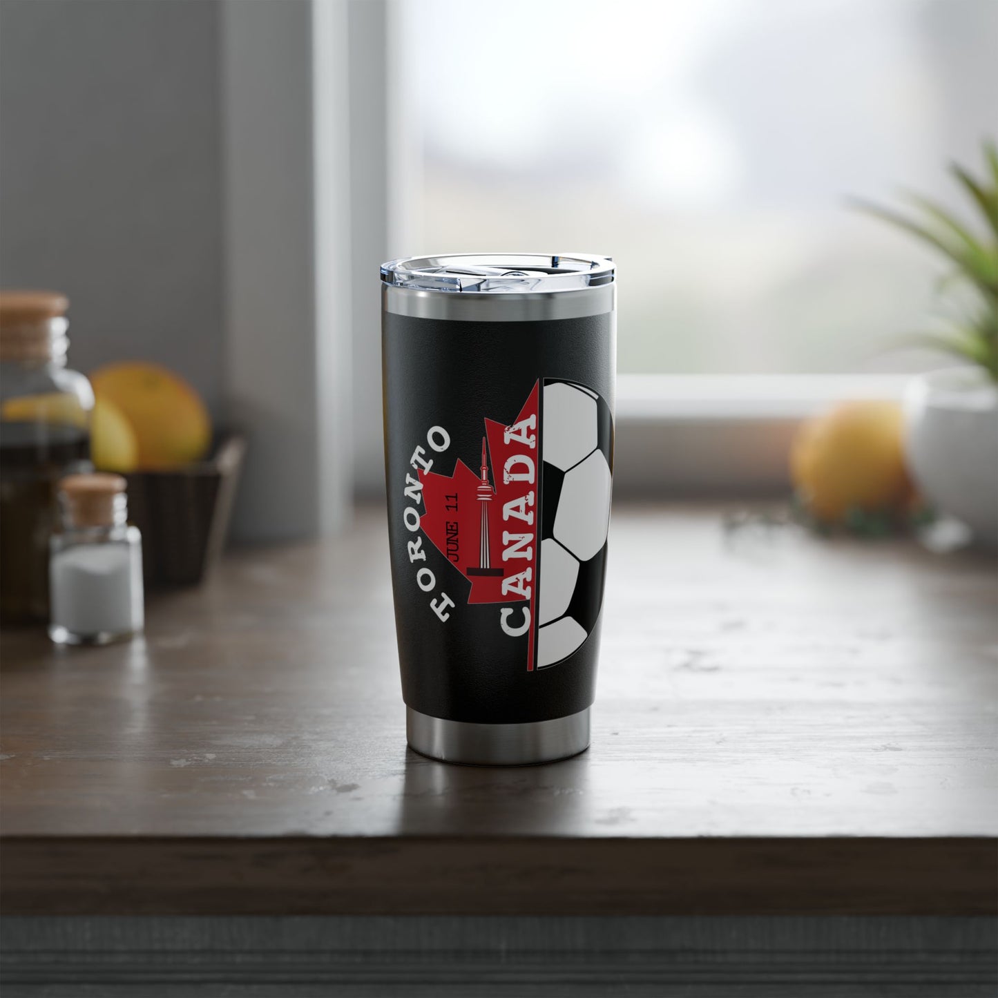 Toronto Soccer 20oz Stainless Steel Tumbler