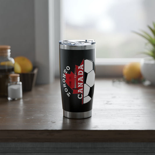 Toronto Soccer 20oz Stainless Steel Tumbler