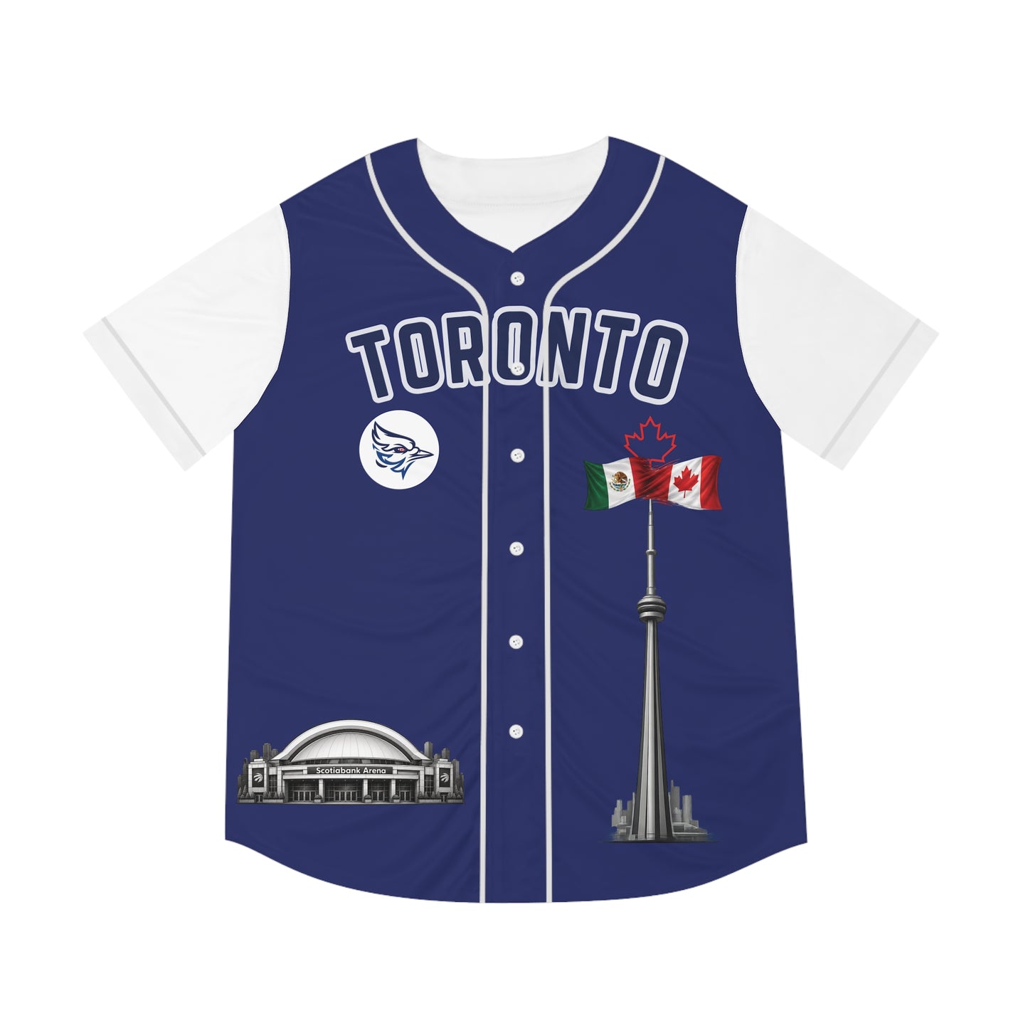 Toronto Baseball Heritage Jersey Men's Baseball Jersey | Custom Flag Canada Pride
