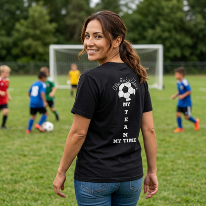 My Team My Time Mom T-Shirt — Personalized Mom Gift