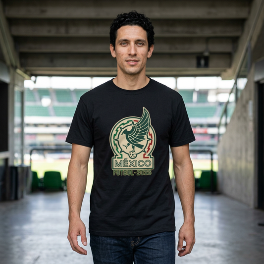 Mexico Futbol 2026 Vintage Soccer T-Shirt — Comfort Colors Fan Tee