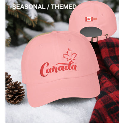 Canada Maple Leaf Embroidered Dad Cap — 1867 Heritage Classic