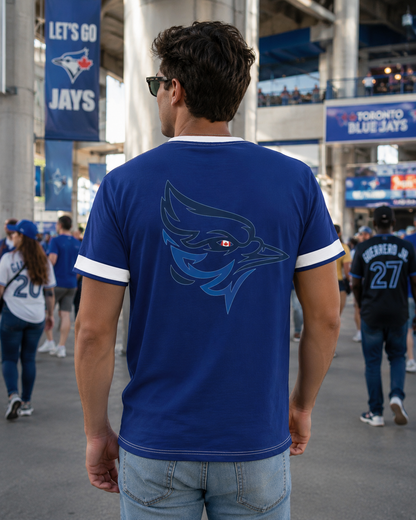 Toronto Baseball Fan Tee — CN Tower Personalized Country Flags