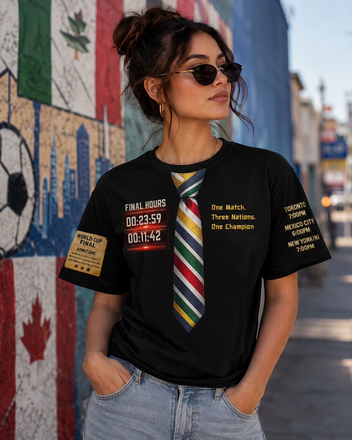 Final Hours Soccer Countdown Tee — 2026 International Final Game Day Shirt