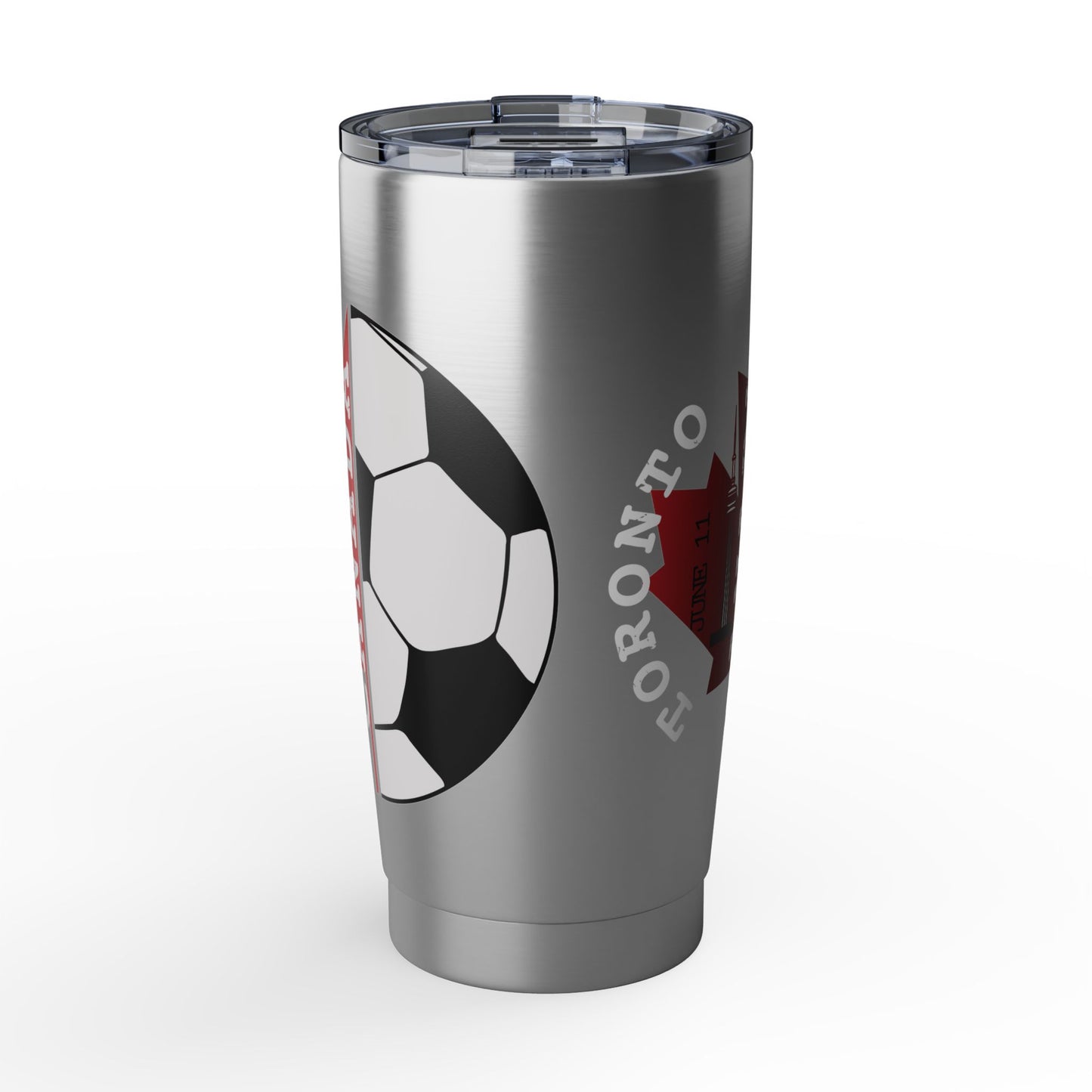 Toronto Soccer 20oz Stainless Steel Tumbler