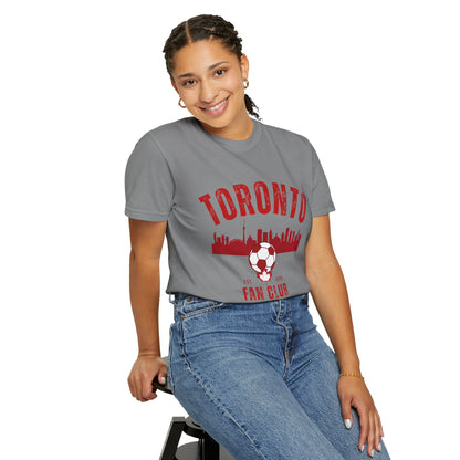 Toronto Soccer Fan Club Retro Skyline T-Shirt — 2026 Comfort Colors Tee