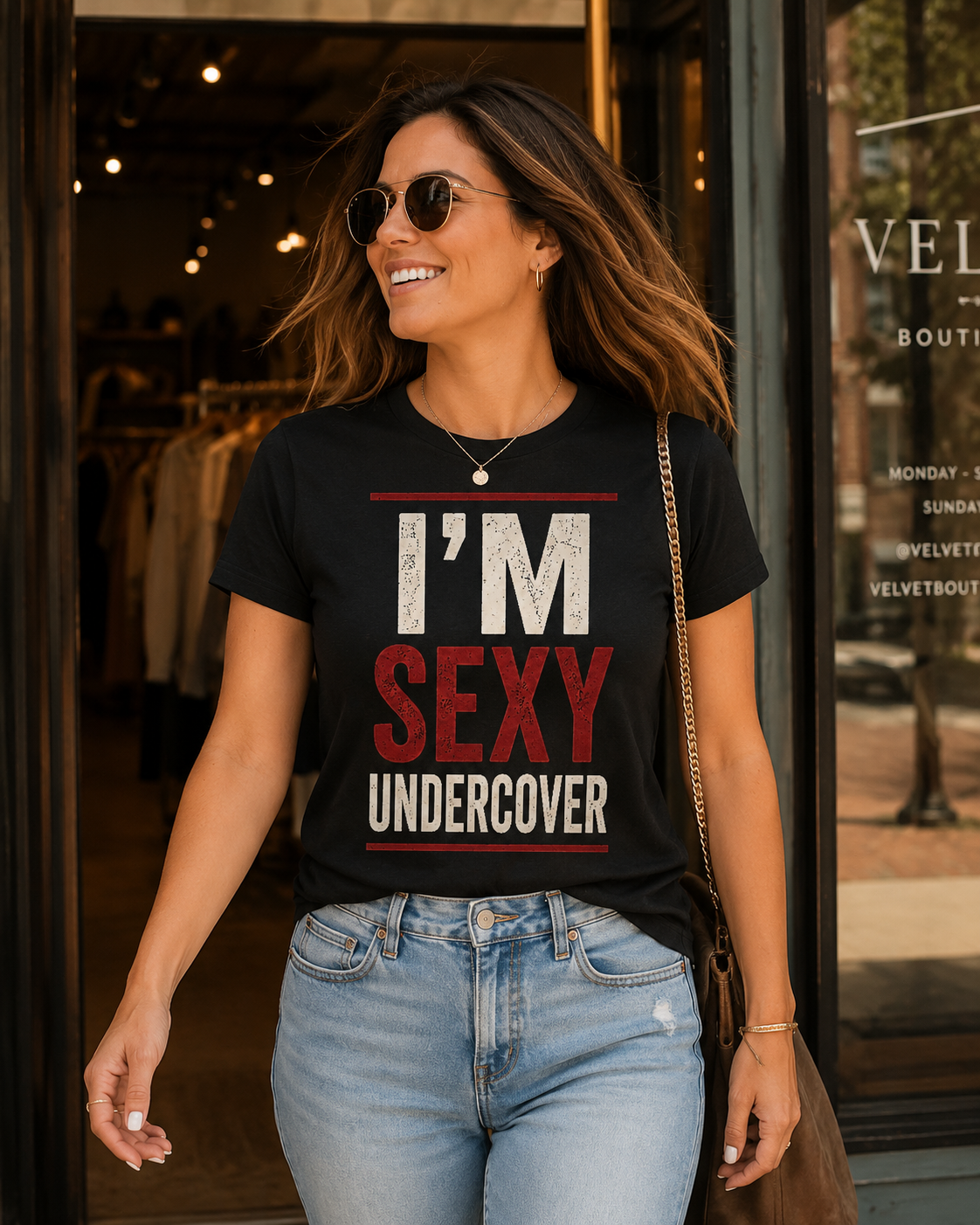 I'm Sexy Undercover Funny Sarcastic T-Shirt