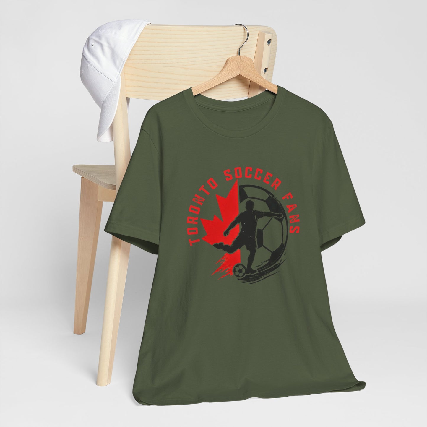 Toronto Soccer Canada Maple Leaf Football Tee | Toronto FC Fan Shirt