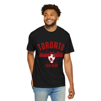 Toronto Soccer Fan Club Retro Skyline T-Shirt — 2026 Comfort Colors Tee