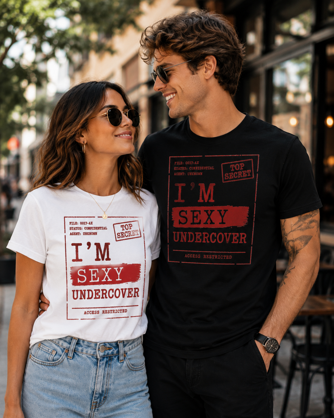 I'm Sexy Undercover Novelty Secret Agent T-Shirt