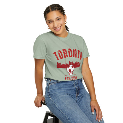 Toronto Soccer Fan Club Retro Skyline T-Shirt — 2026 Comfort Colors Tee