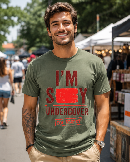 I'm Sexy Undercover — Funny Secret Agent Graphic Tee