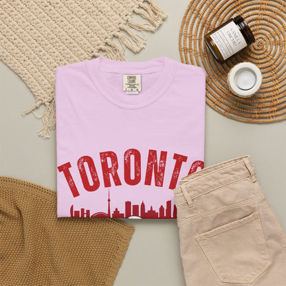 Toronto Soccer Fan Club Retro Skyline T-Shirt — 2026 Comfort Colors Tee
