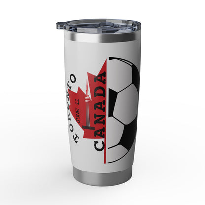 Toronto Soccer 20oz Stainless Steel Tumbler