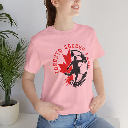 Toronto Soccer Canada Maple Leaf Football Tee | Toronto FC Fan Shirt