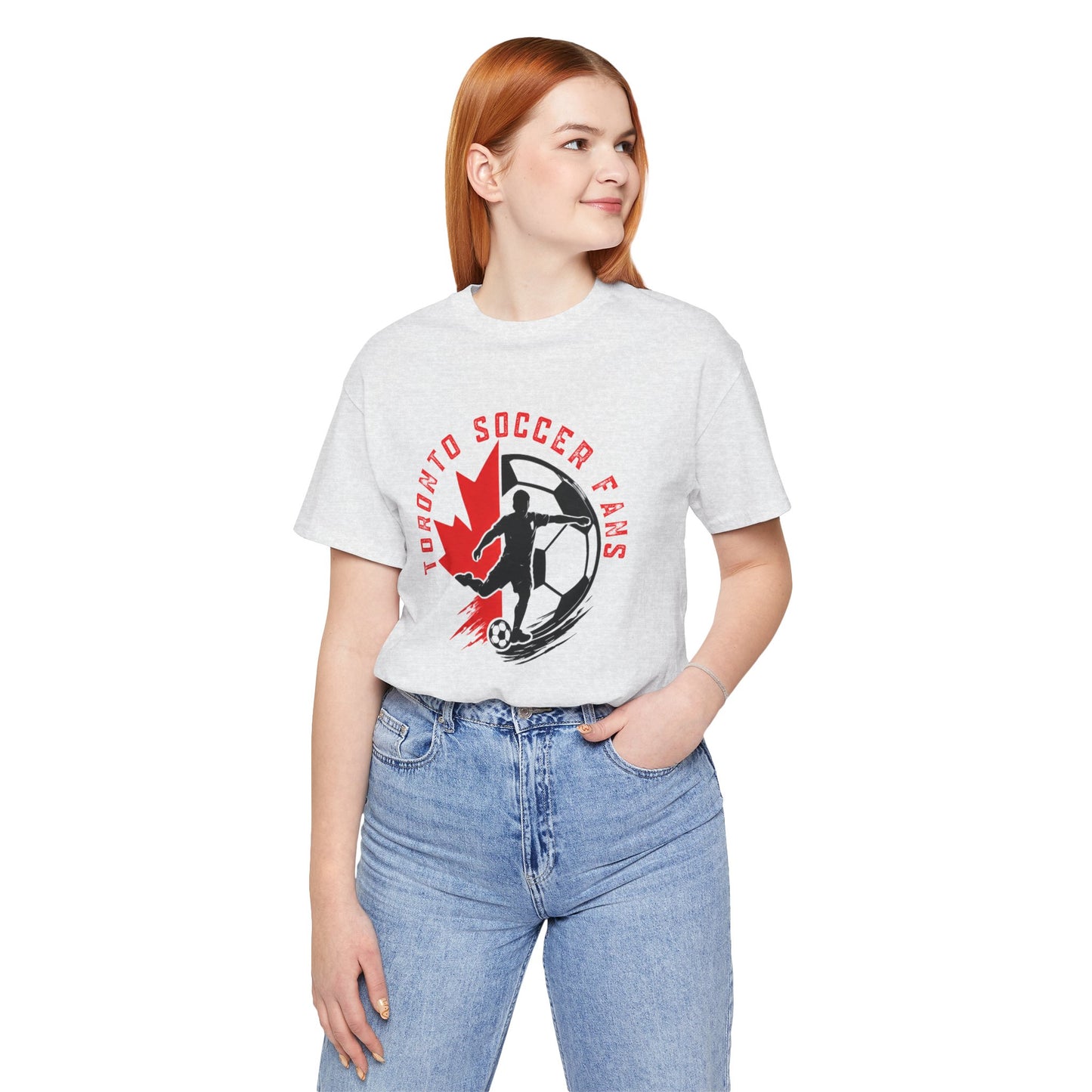 Toronto Soccer Canada Maple Leaf Football Tee | Toronto FC Fan Shirt