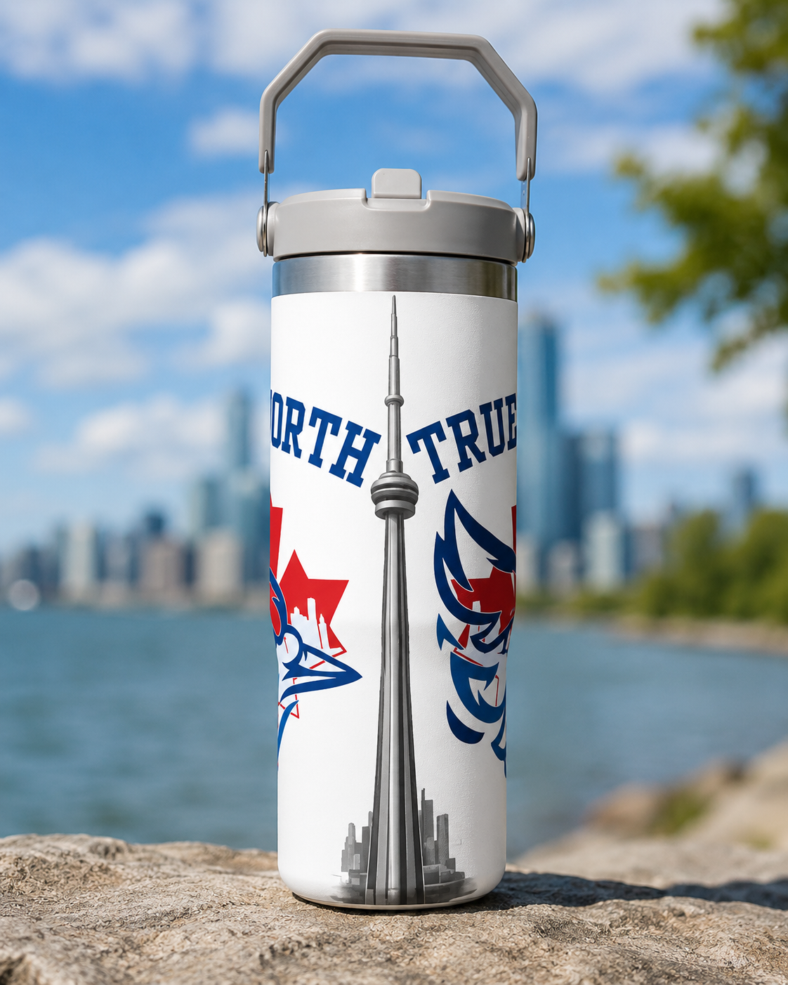 True North Baseball Fan Tumbler — Canadian Game Day Cup