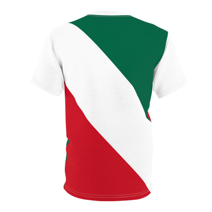 Mexico Soccer Fan Shirt | Eagle-Inspired Red White Green Game Day Tee