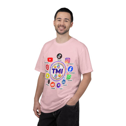 TMI (Too Much Information) Funny Graphic T-Shirt — Sarcastic Social Media Satire