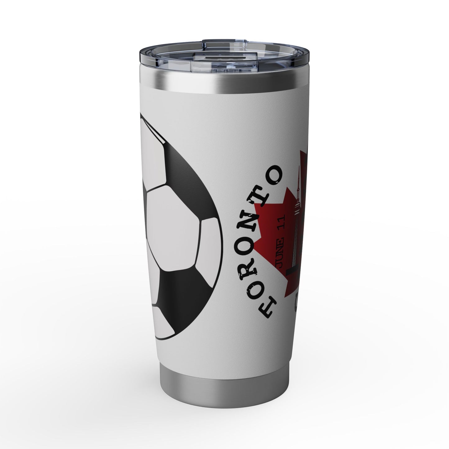 Toronto Soccer 20oz Stainless Steel Tumbler