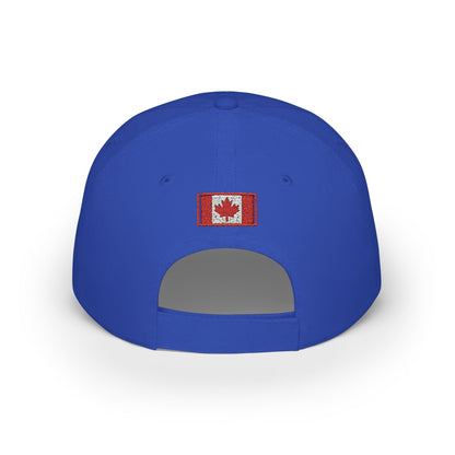 Canada Soccer Dad Cap — Toronto Maple Leaf Soccer Ball Embroidered Hat