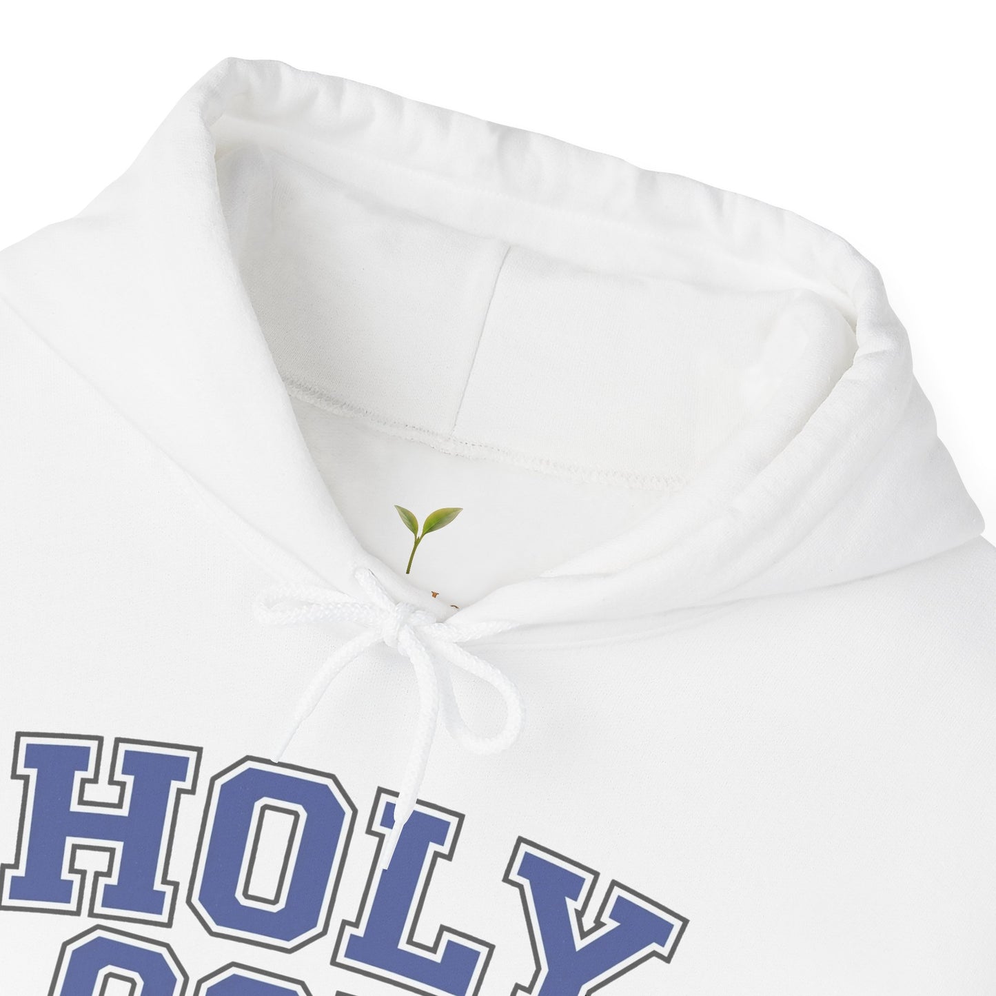 Holy Cow Collegiate Hoodie — Retro Mascot Letterman Style