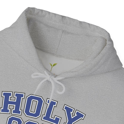 Holy Cow Collegiate Hoodie — Retro Mascot Letterman Style