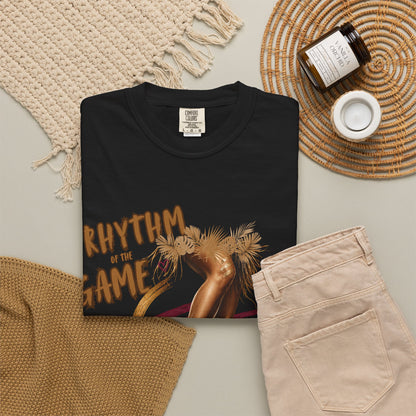Rhythm of the Game Soccer Graphic T-shirt | Vintage Football Fan Tee